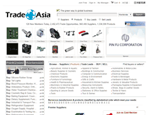 Tablet Screenshot of etradeasia.com